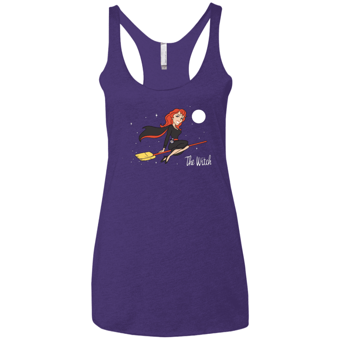 T-Shirts Purple / X-Small The Witch Women's Triblend Racerback Tank