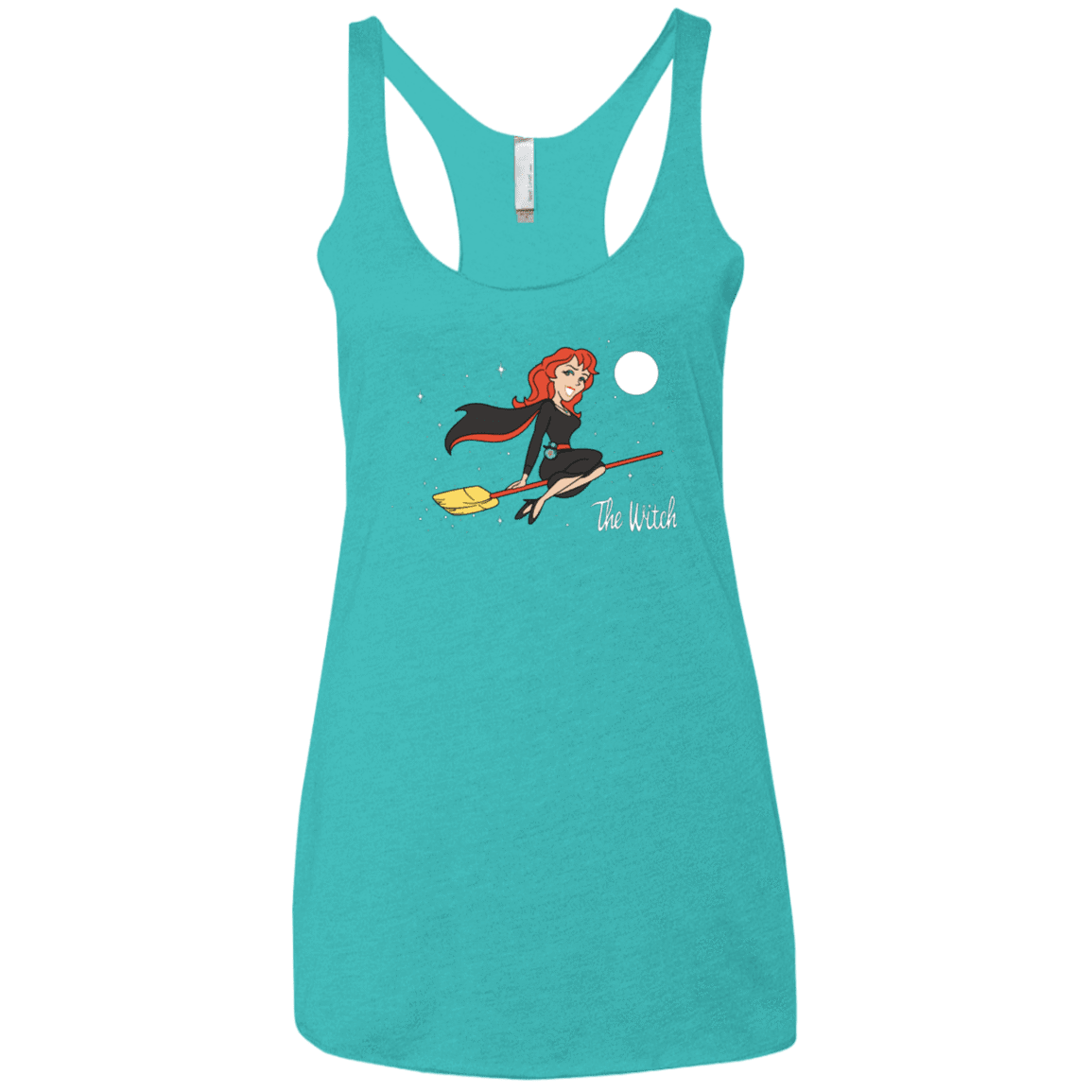 T-Shirts Tahiti Blue / X-Small The Witch Women's Triblend Racerback Tank