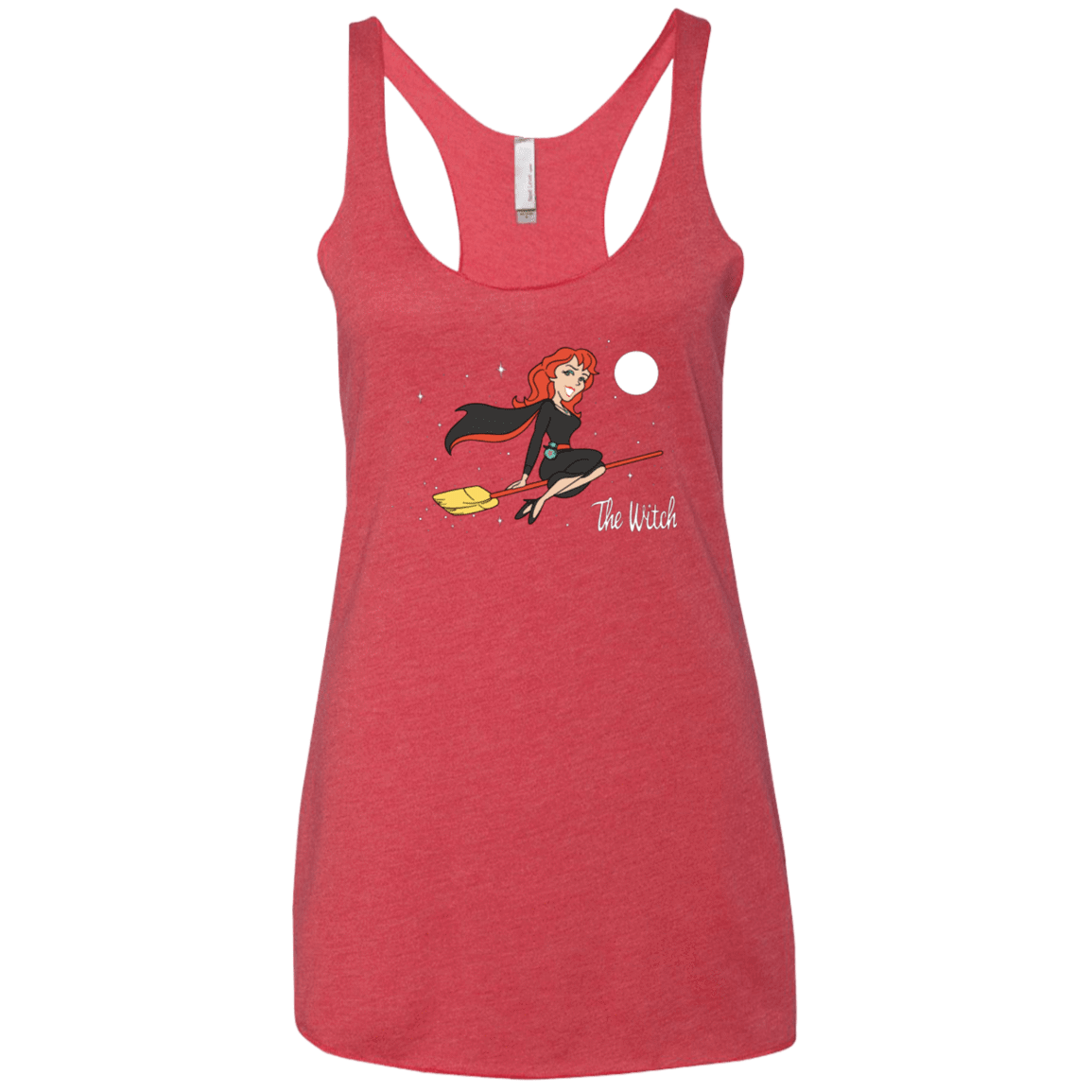 T-Shirts Vintage Red / X-Small The Witch Women's Triblend Racerback Tank