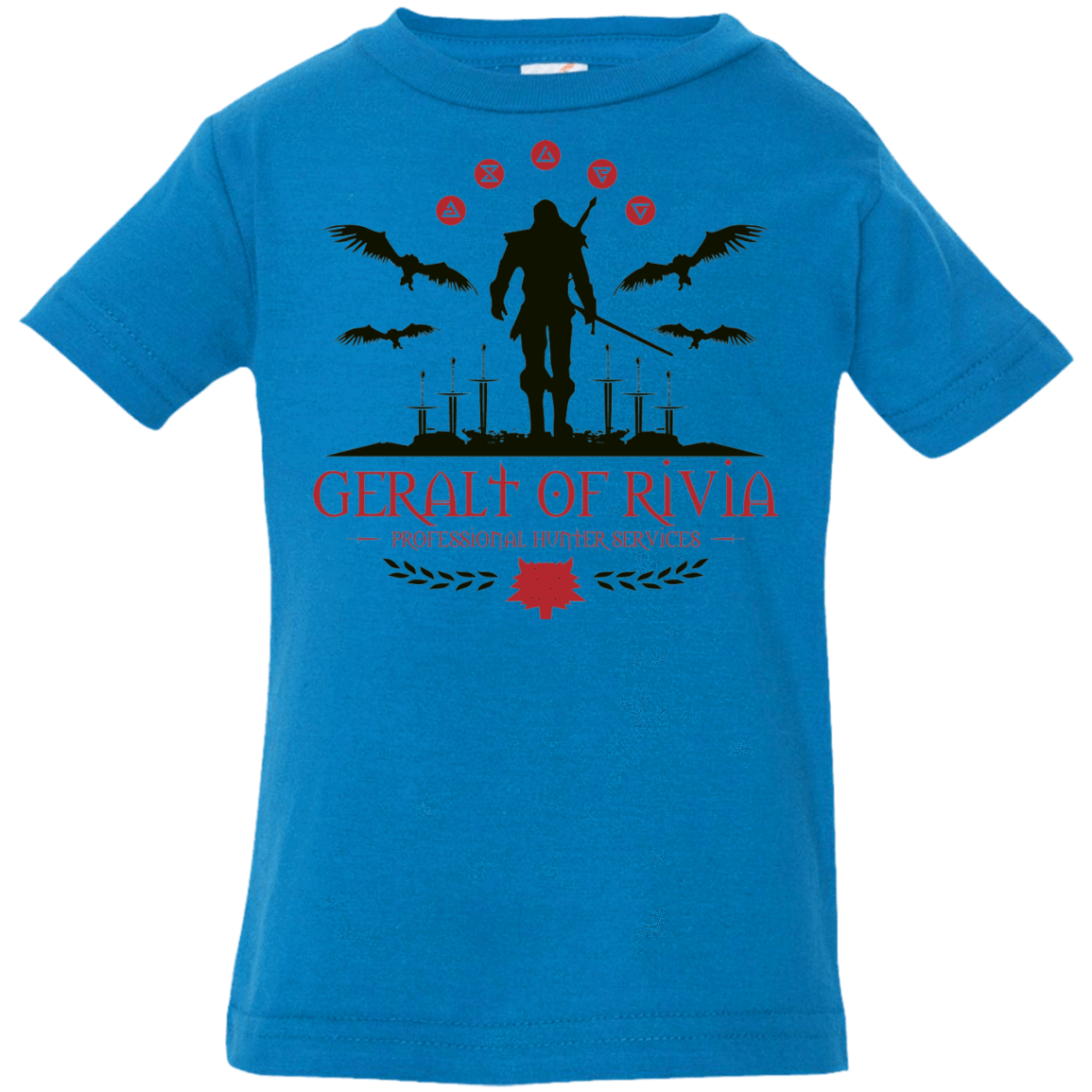 T-Shirts Cobalt / 6 Months The Witcher 3 Wild Hunt Infant Premium T-Shirt