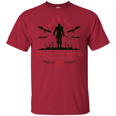 T-Shirts Cardinal / Small The Witcher 3 Wild Hunt T-Shirt