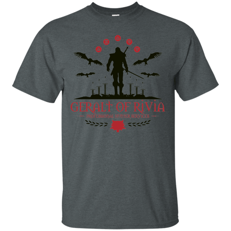 T-Shirts Dark Heather / Small The Witcher 3 Wild Hunt T-Shirt