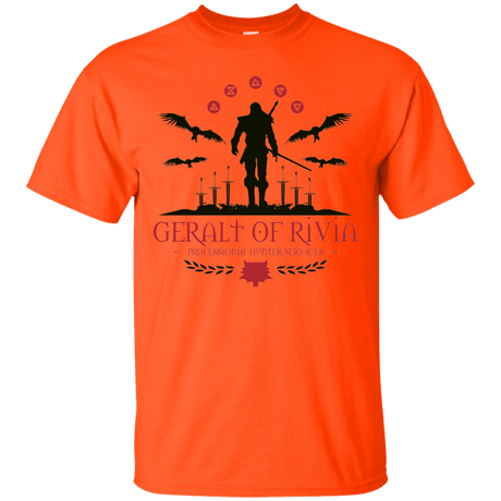 T-Shirts Orange / Small The Witcher 3 Wild Hunt T-Shirt