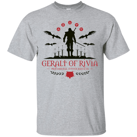 T-Shirts Sport Grey / Small The Witcher 3 Wild Hunt T-Shirt