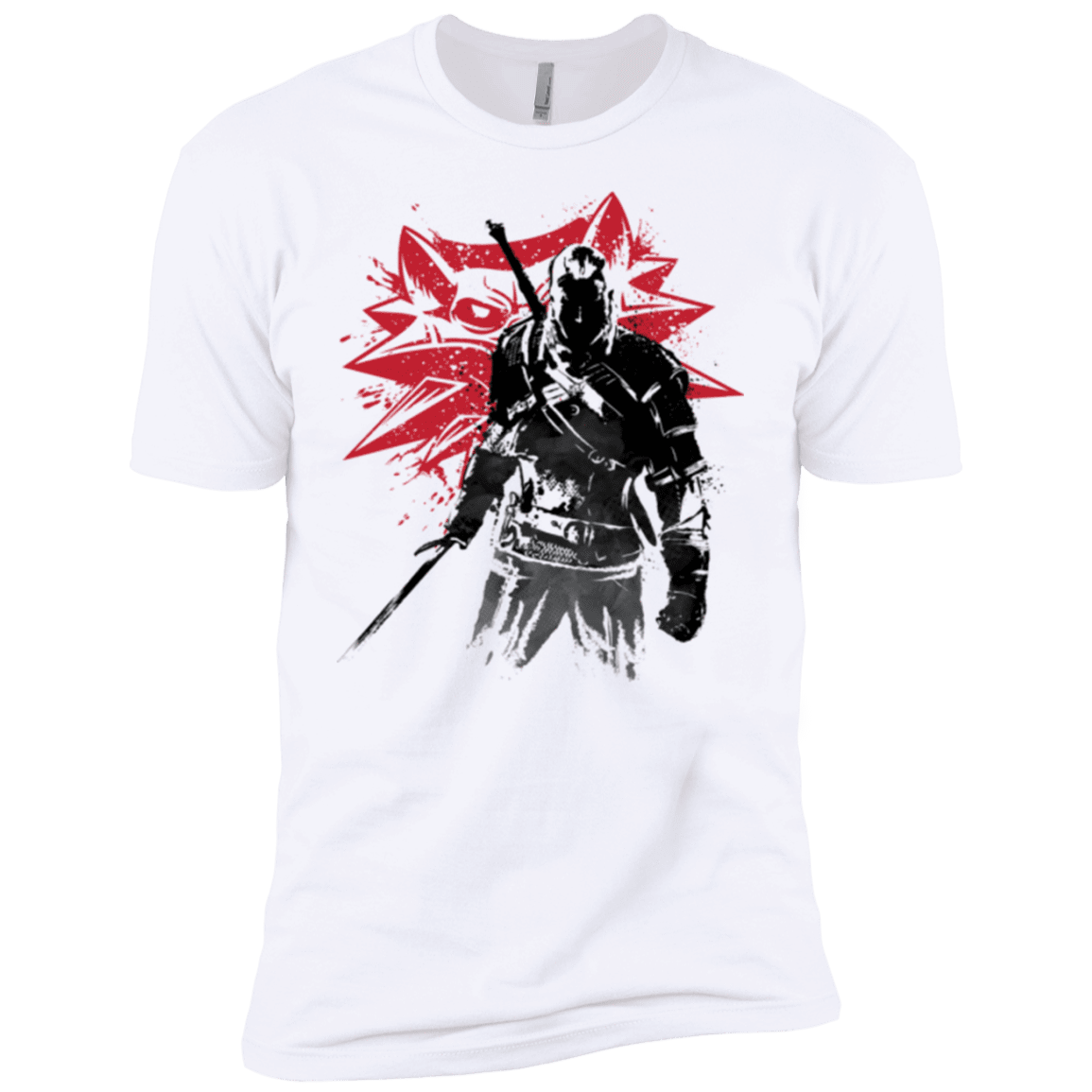 T-Shirts White / YXS The witcher sumi-e Boys Premium T-Shirt