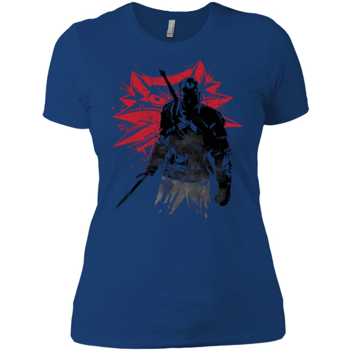 T-Shirts Royal / X-Small The witcher sumi-e Women's Premium T-Shirt