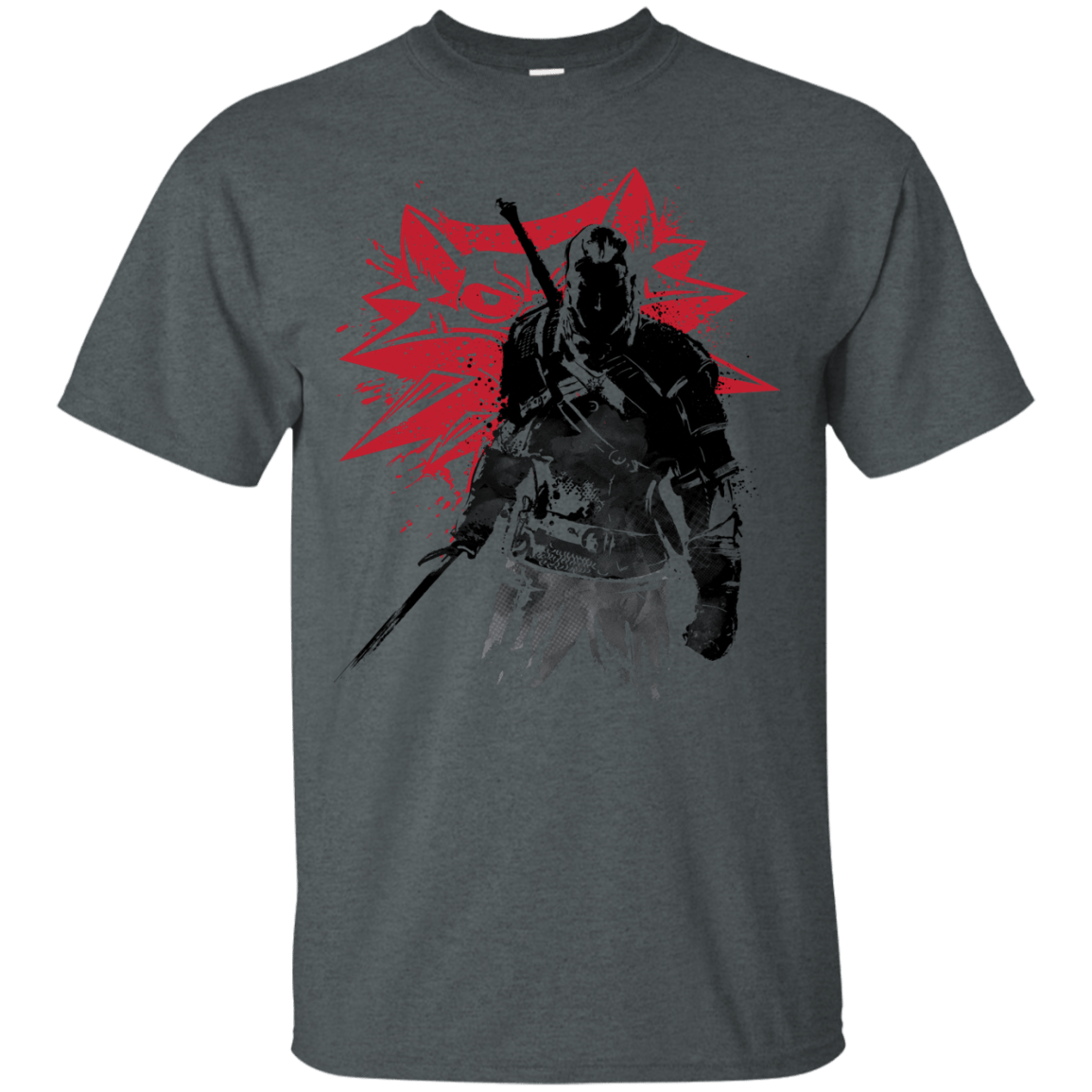 T-Shirts Dark Heather / Small The Witcher Sumie T-Shirt