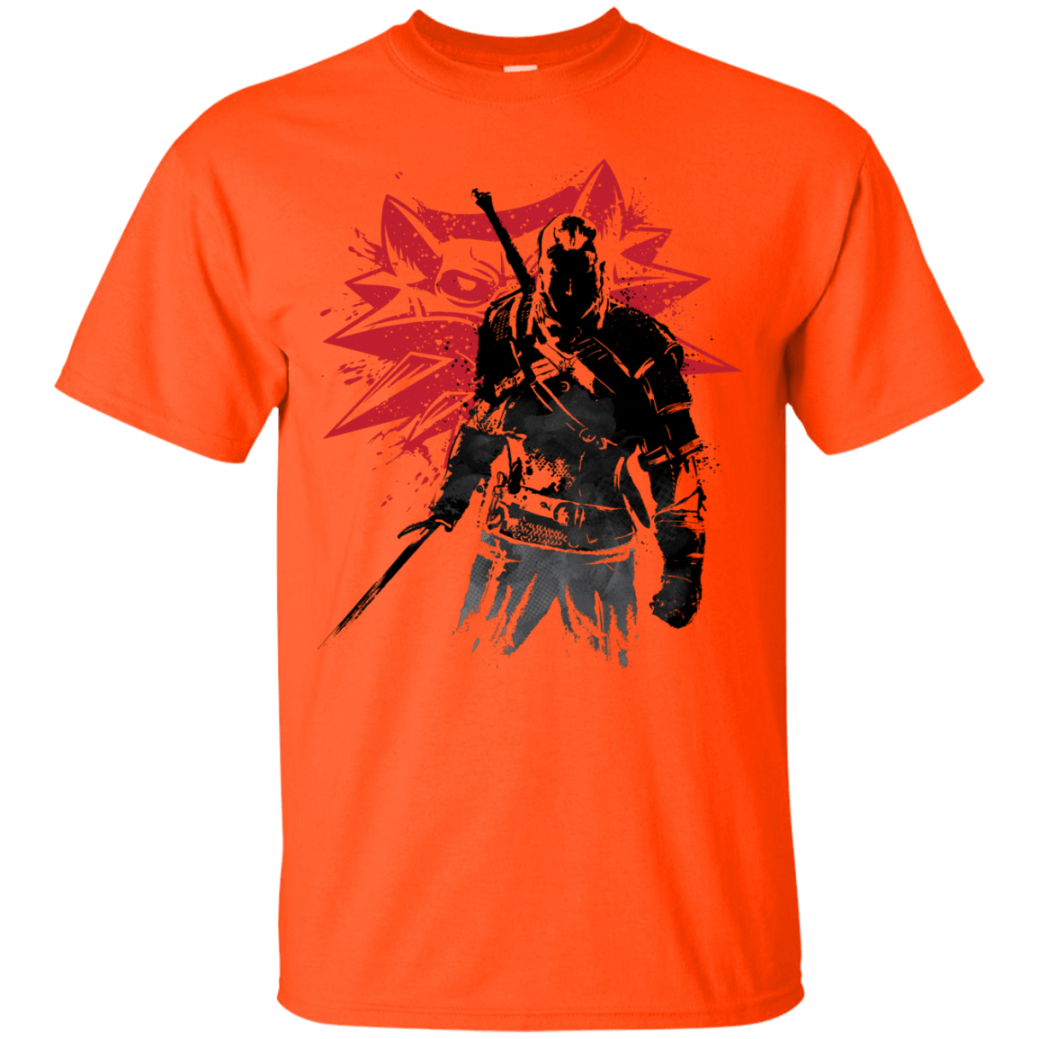 T-Shirts Orange / Small The Witcher Sumie T-Shirt