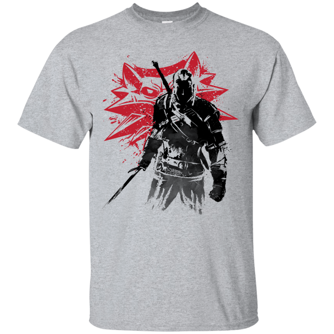T-Shirts Sport Grey / Small The Witcher Sumie T-Shirt