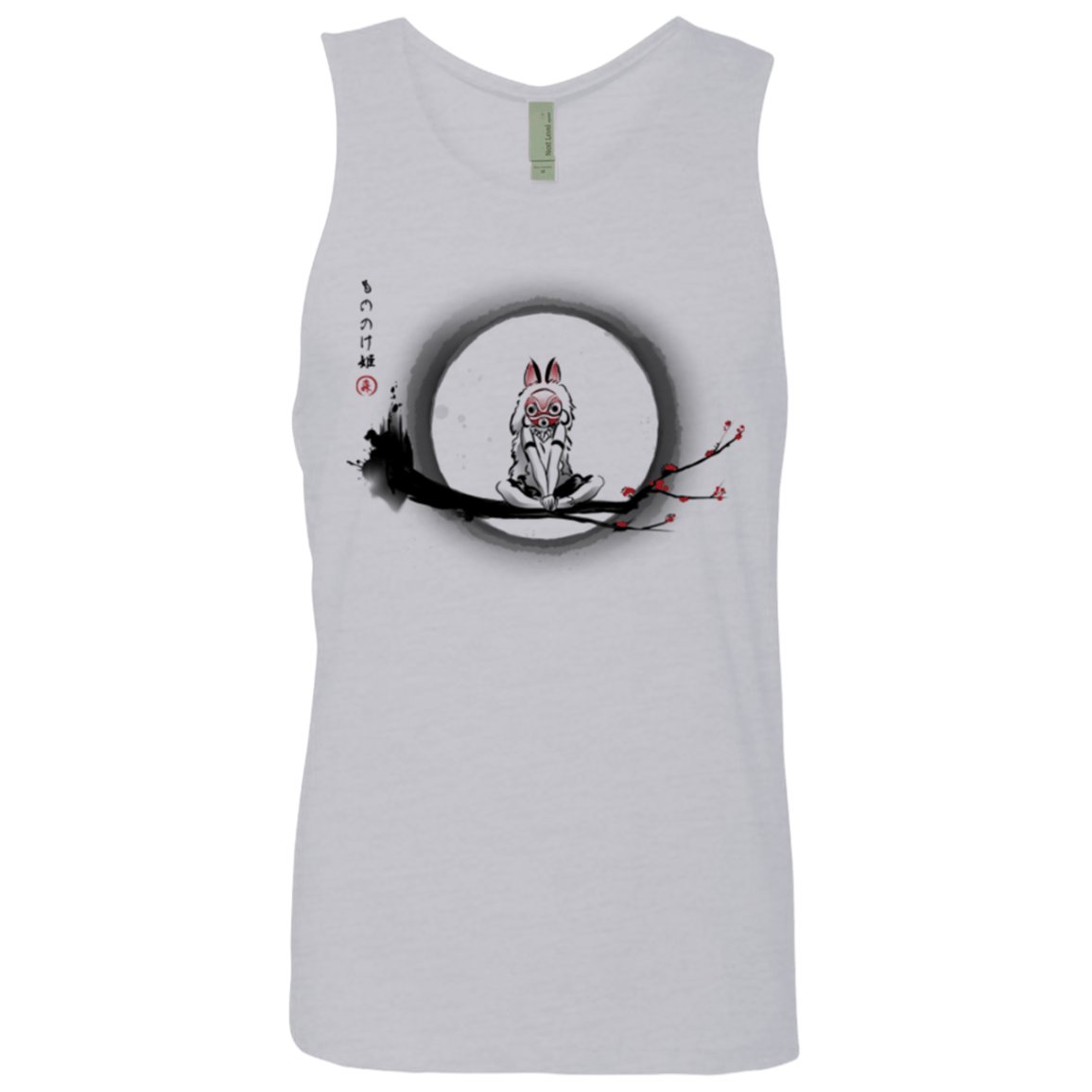 T-Shirts Heather Grey / Small The Wolf Girl Men's Premium Tank Top