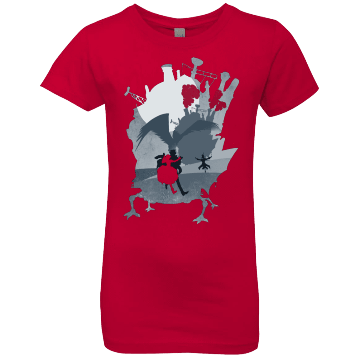 T-Shirts Red / YXS The Wonder Castle Girls Premium T-Shirt