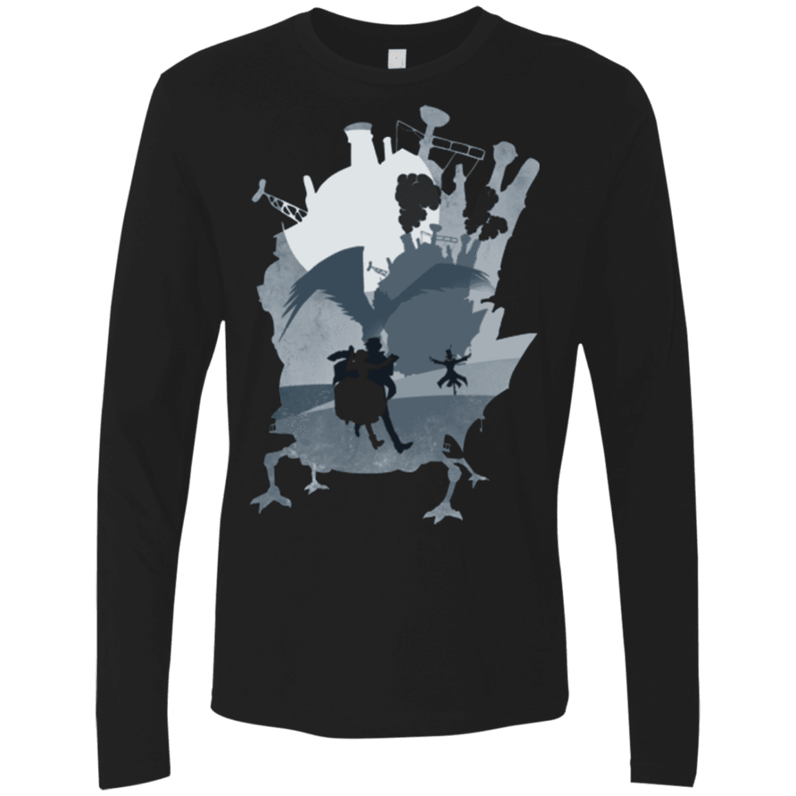 T-Shirts Black / Small The Wonder Castle Men's Premium Long Sleeve