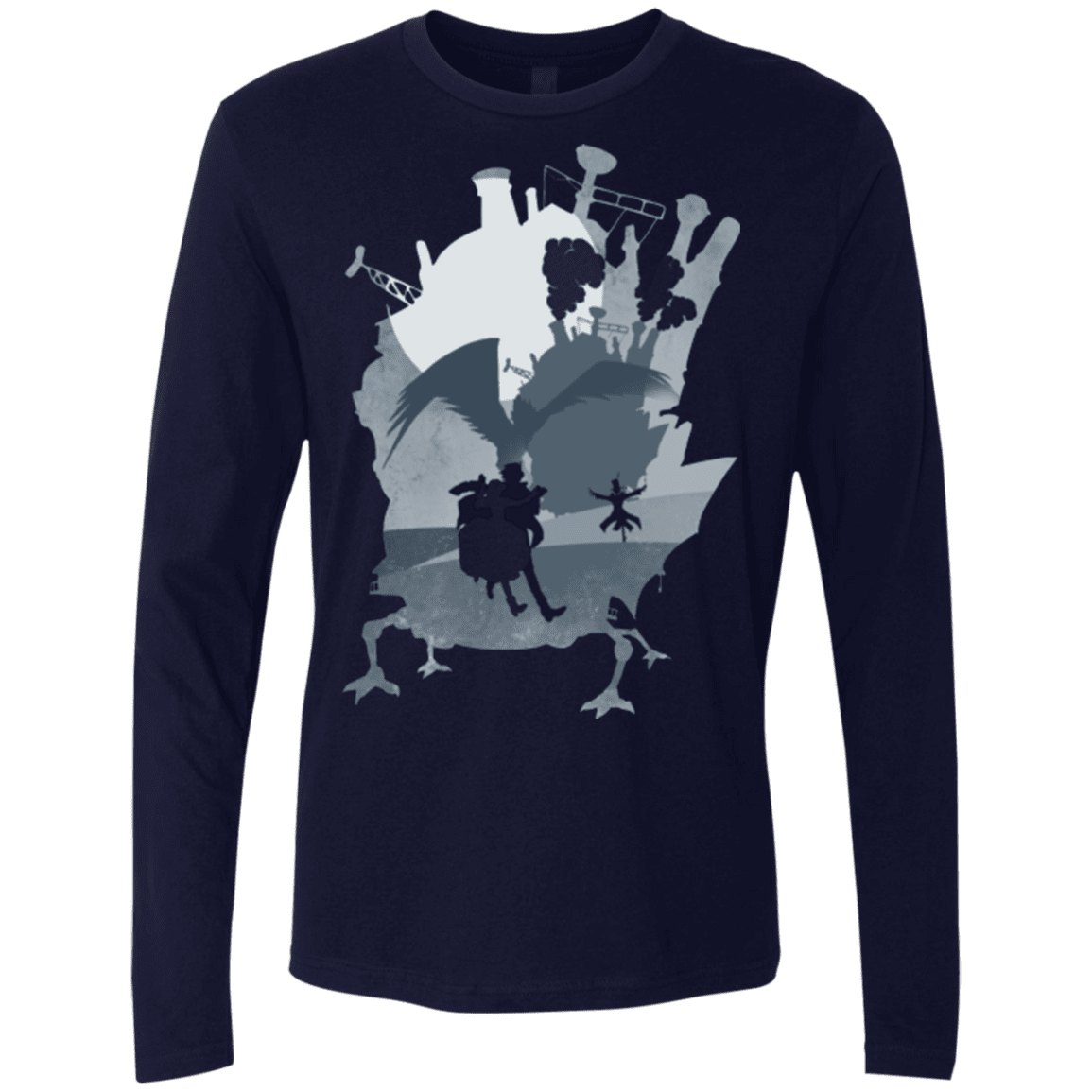 T-Shirts Midnight Navy / Small The Wonder Castle Men's Premium Long Sleeve