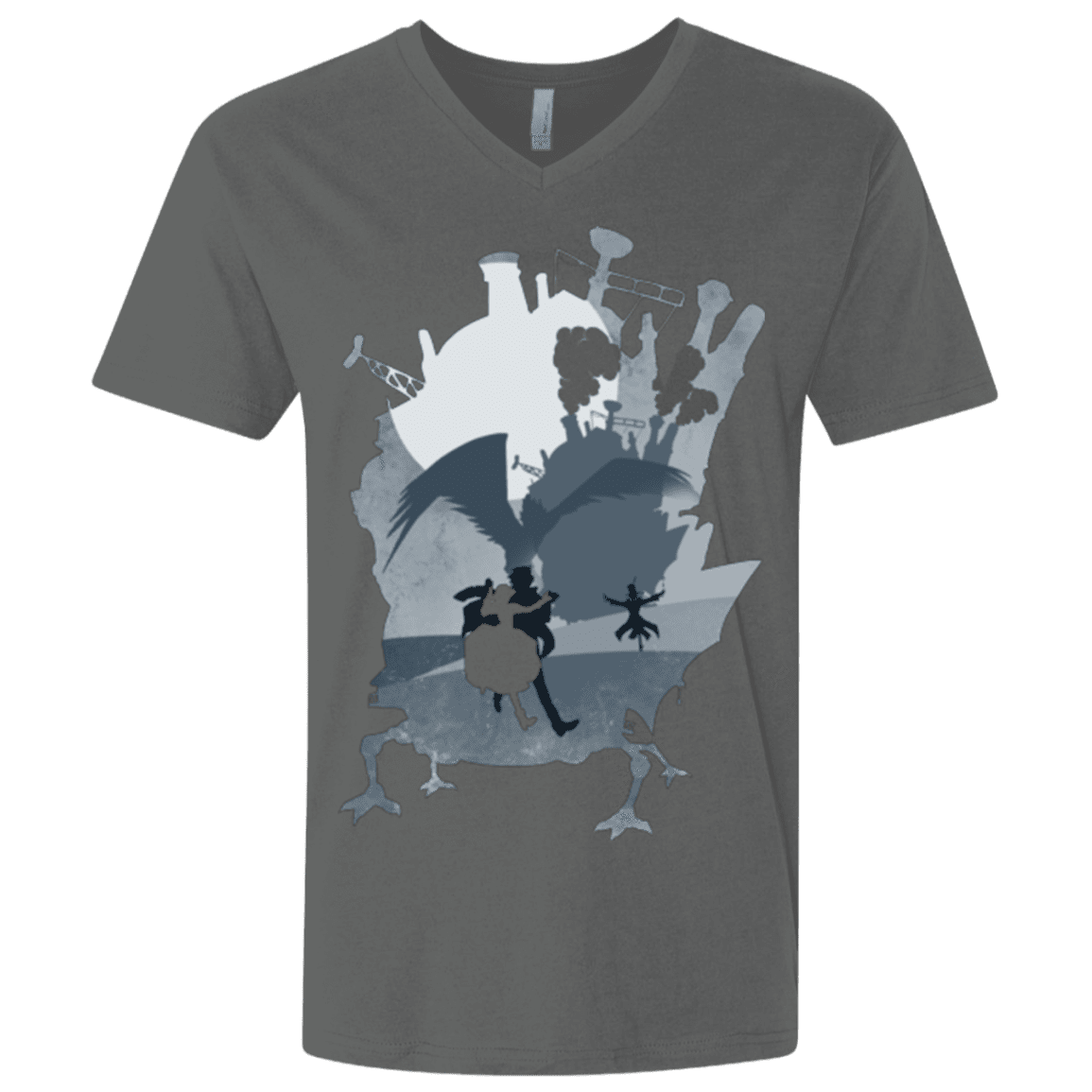 T-Shirts Heavy Metal / X-Small The Wonder Castle Men's Premium V-Neck