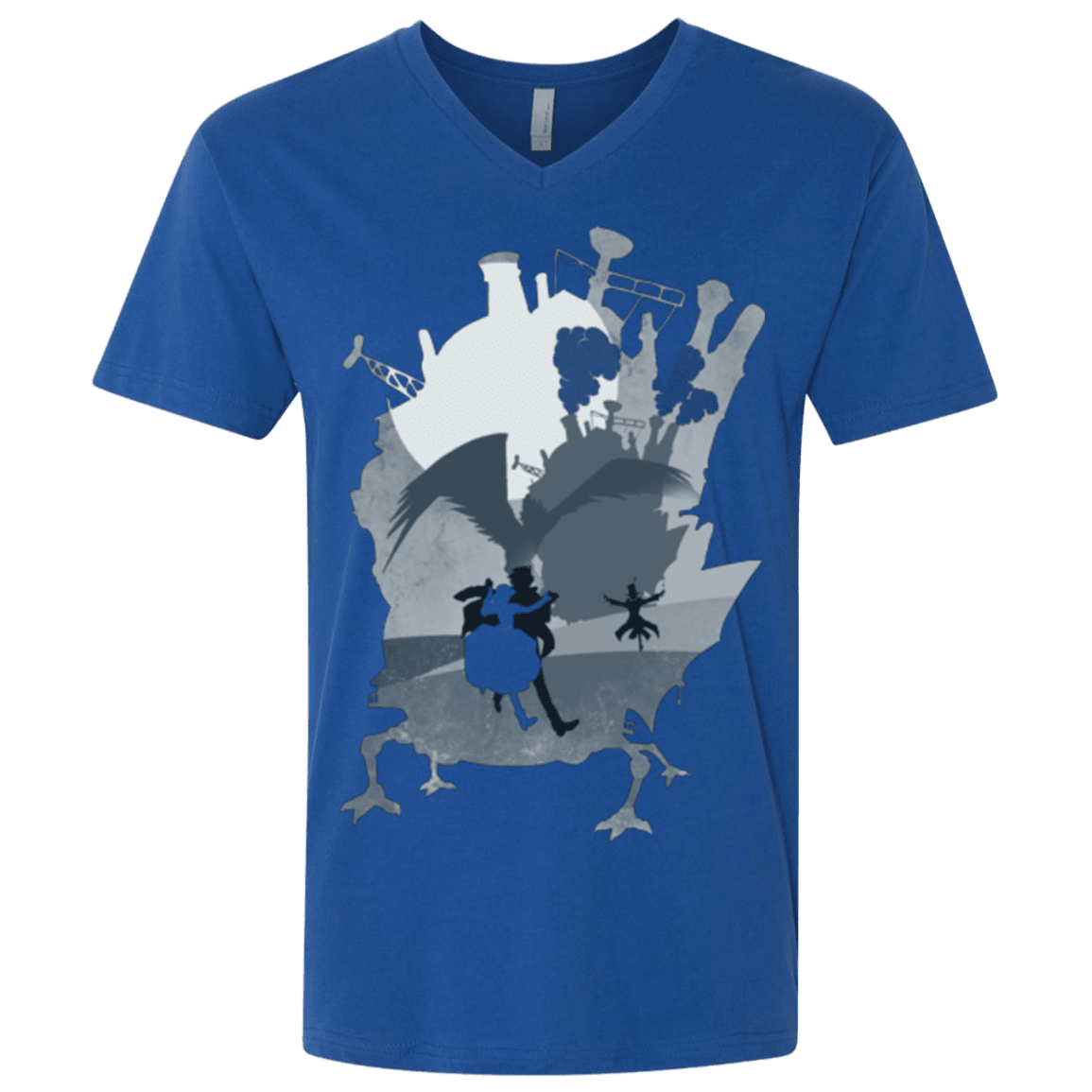 T-Shirts Royal / X-Small The Wonder Castle Men's Premium V-Neck