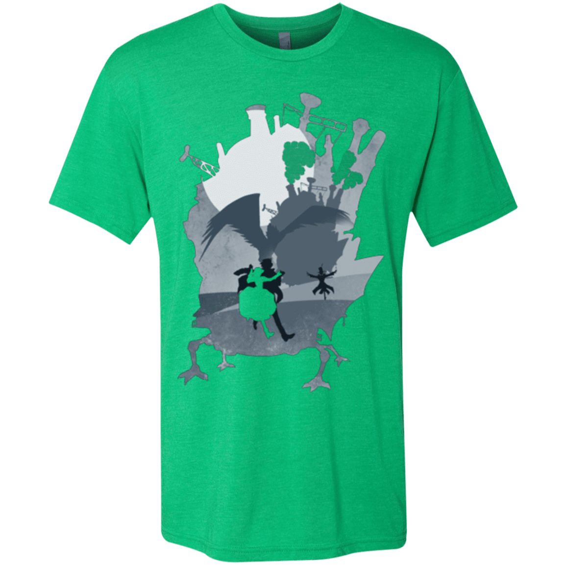 T-Shirts Envy / Small The Wonder Castle Men's Triblend T-Shirt