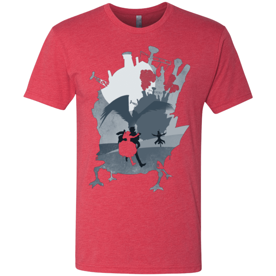 T-Shirts Vintage Red / Small The Wonder Castle Men's Triblend T-Shirt