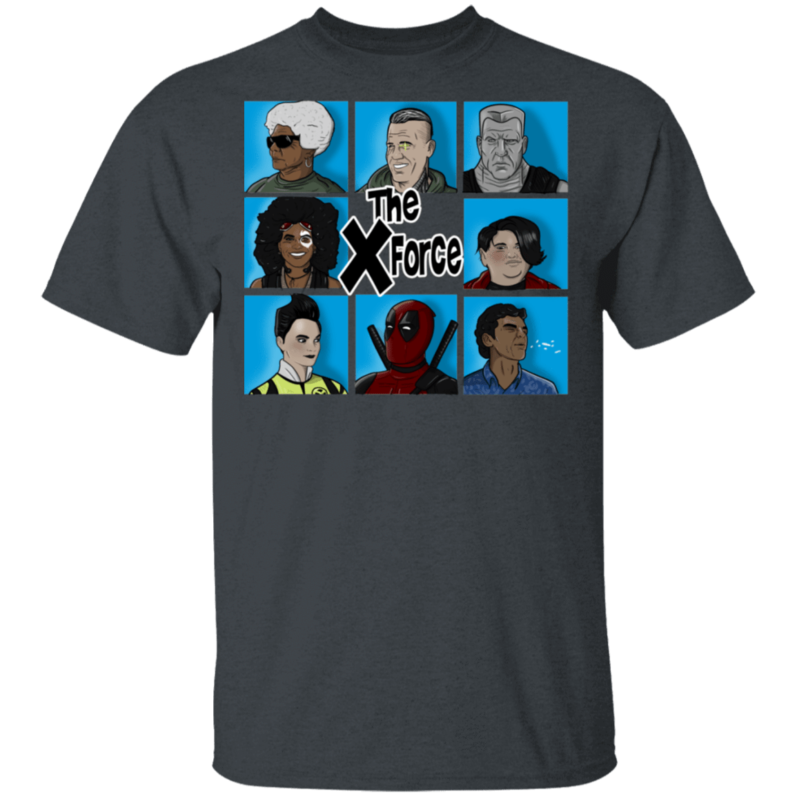 T-Shirts Dark Heather / S The X Force T-Shirt