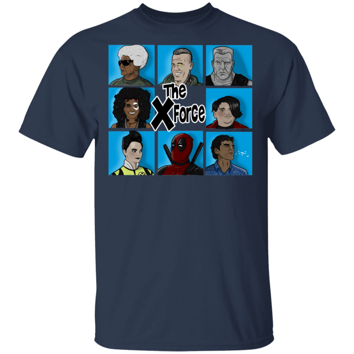 T-Shirts Navy / S The X Force T-Shirt
