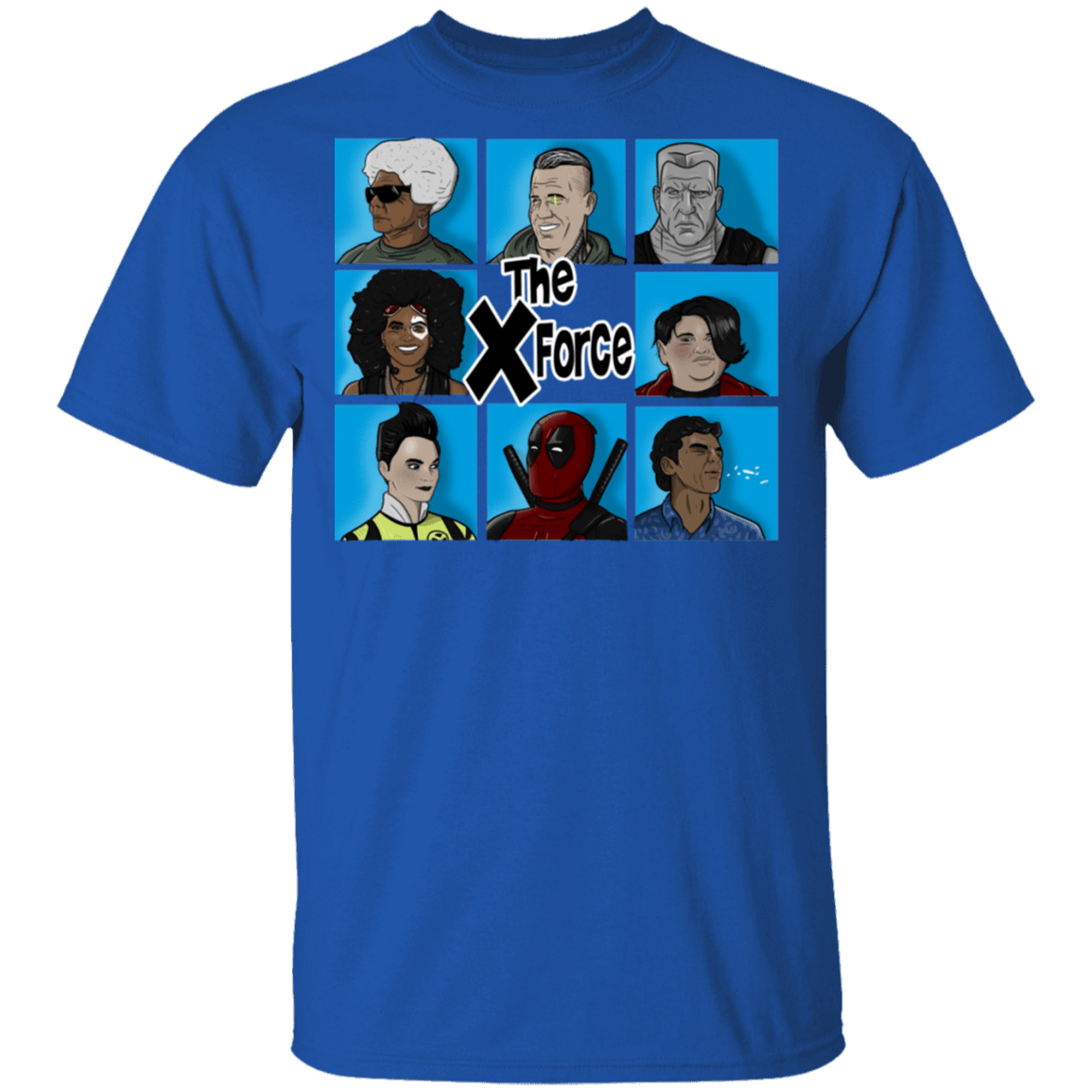 T-Shirts Royal / S The X Force T-Shirt