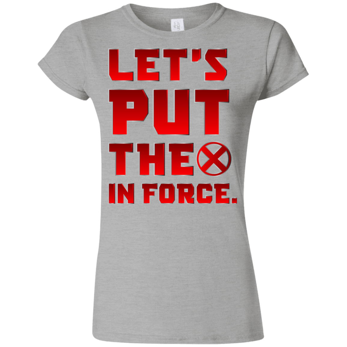 T-Shirts Sport Grey / S The X In Force Junior Slimmer-Fit T-Shirt