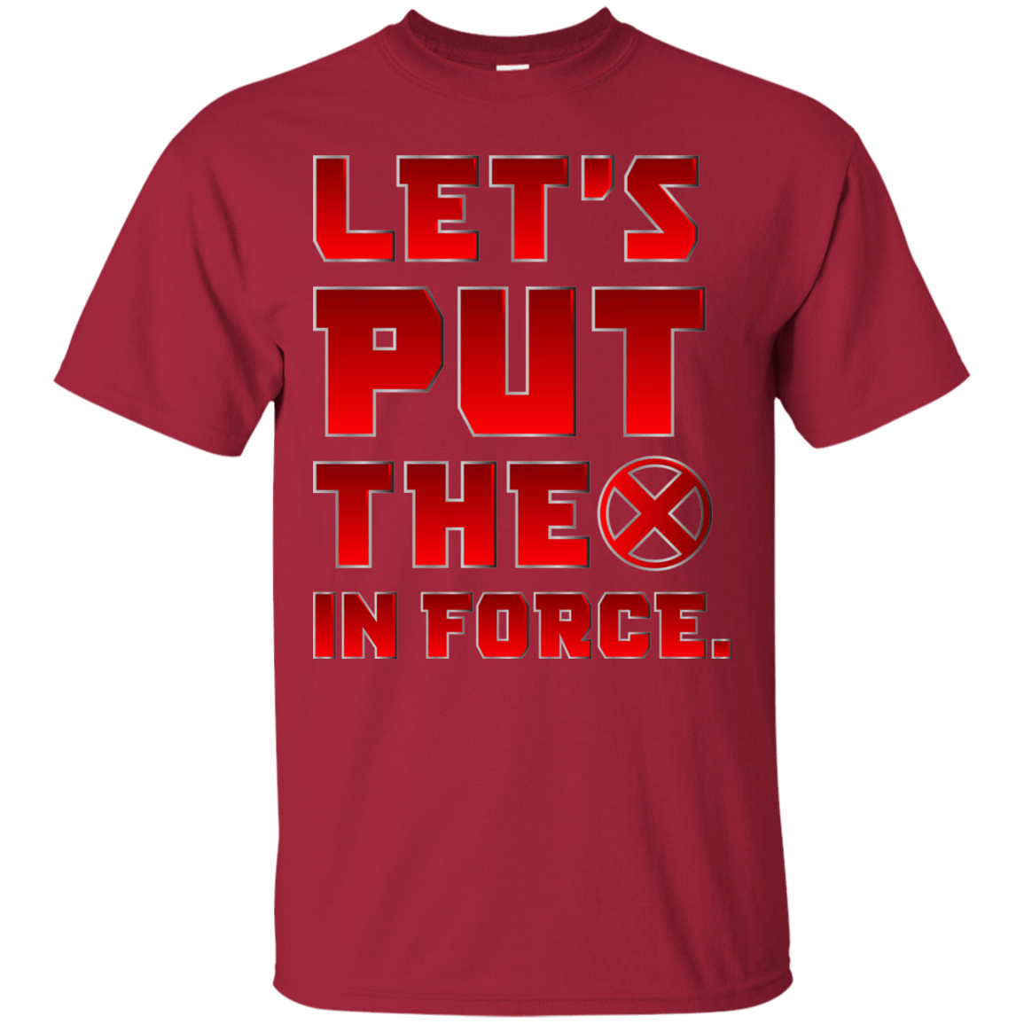 T-Shirts Cardinal / S The X In Force T-Shirt