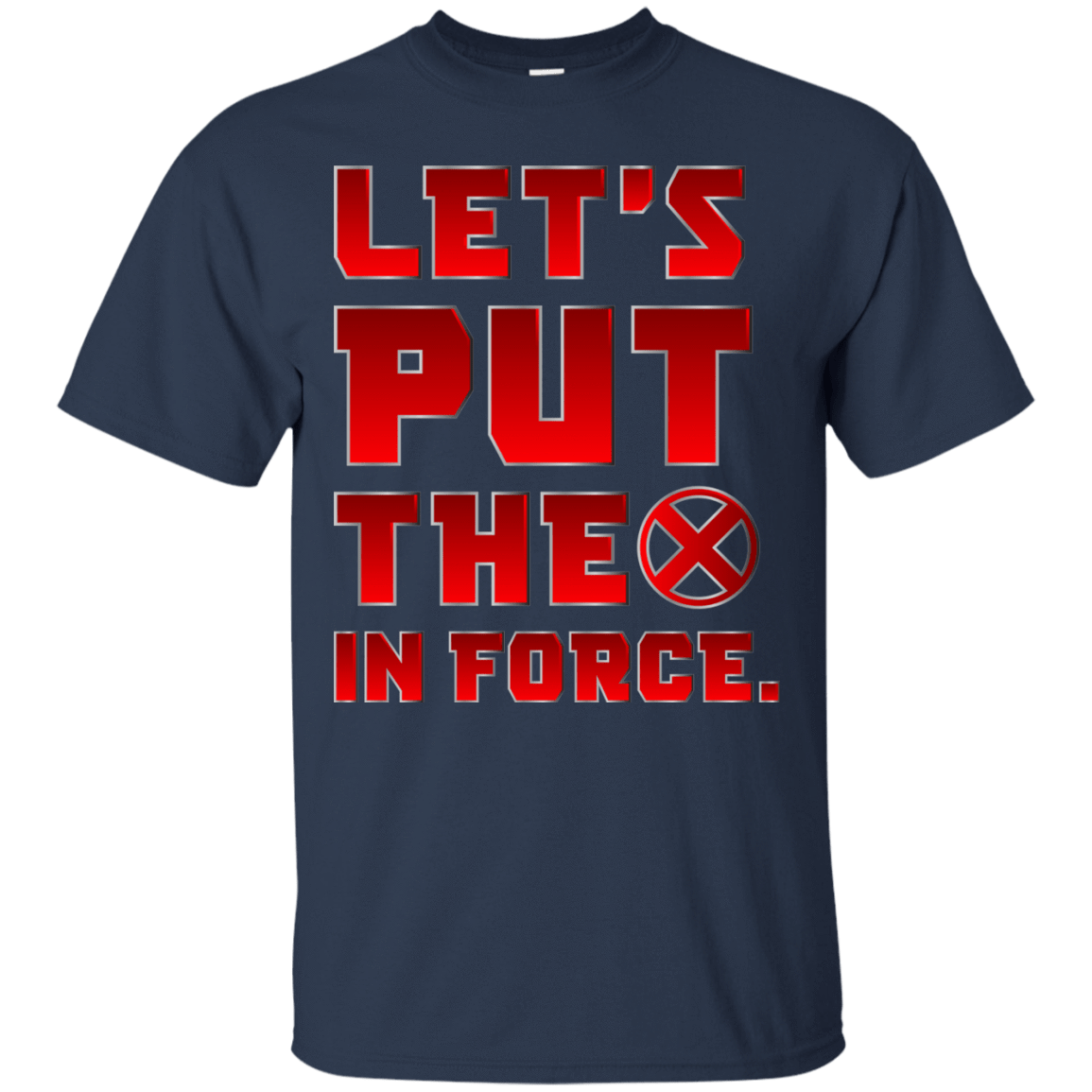 T-Shirts Navy / S The X In Force T-Shirt