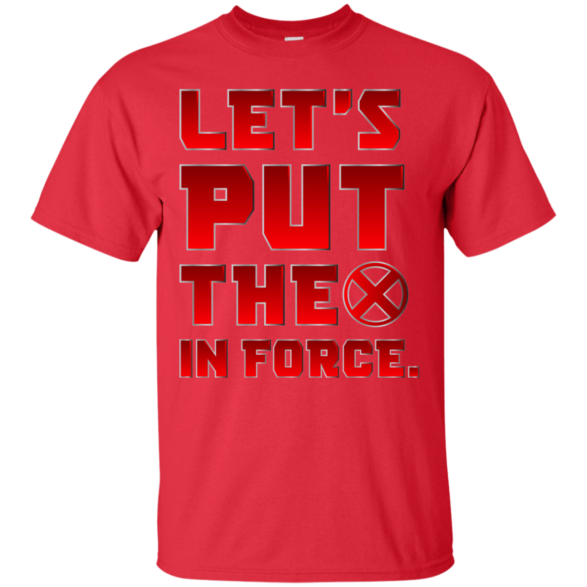 T-Shirts Red / S The X In Force T-Shirt