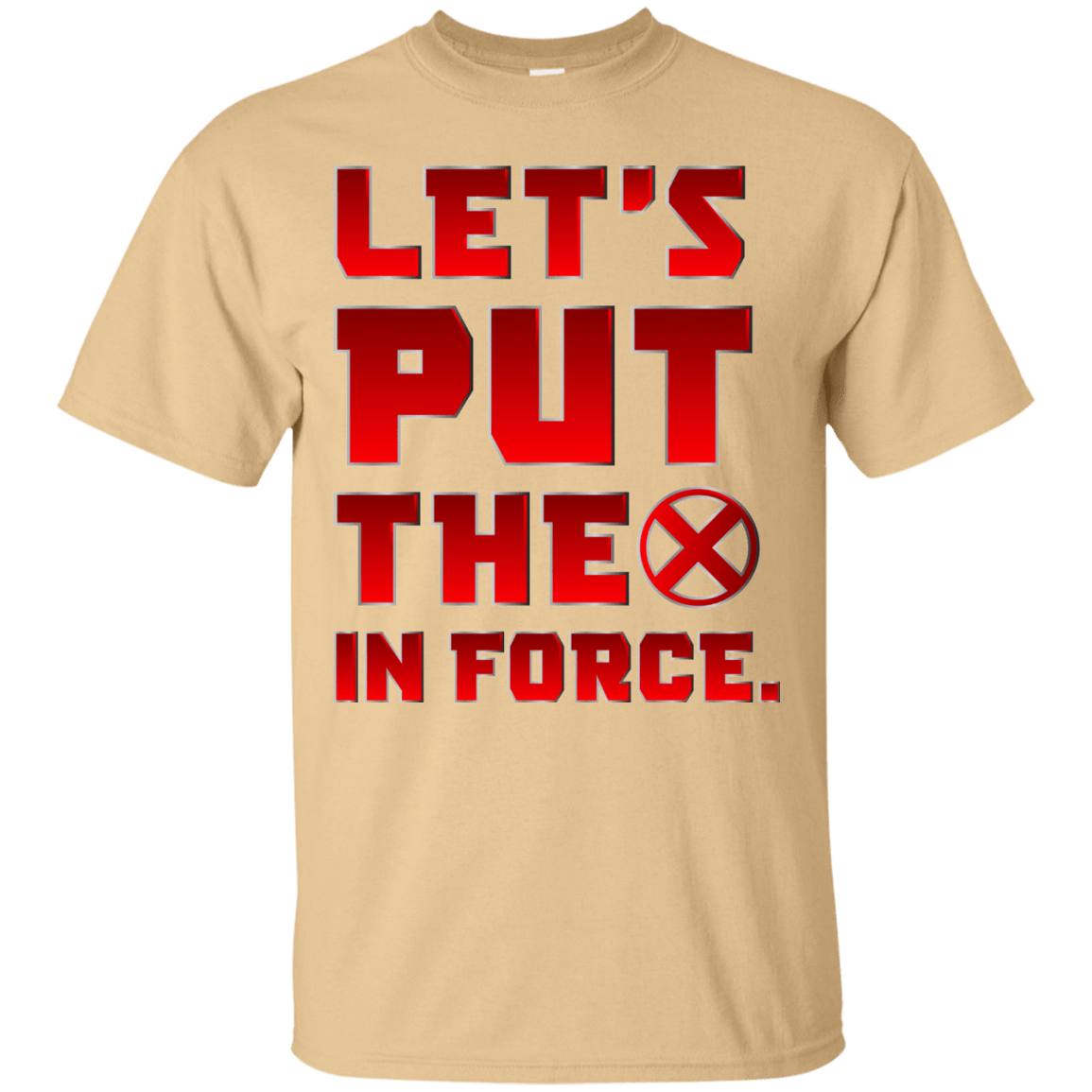 T-Shirts Vegas Gold / S The X In Force T-Shirt