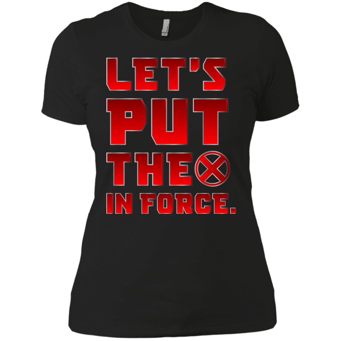 T-Shirts Black / X-Small The X In Force Women's Premium T-Shirt