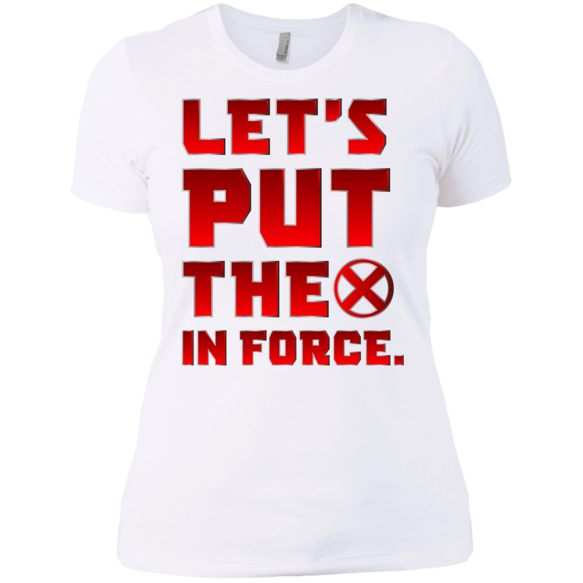 T-Shirts White / X-Small The X In Force Women's Premium T-Shirt