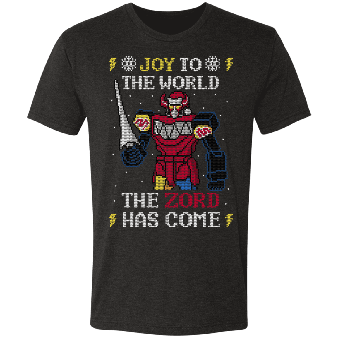 T-Shirts Vintage Black / S The Zord has Come Men's Triblend T-Shirt