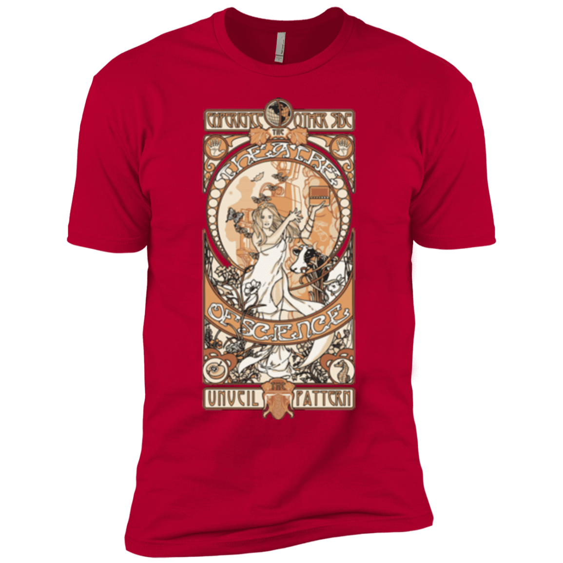 T-Shirts Red / YXS Theatre of science Boys Premium T-Shirt