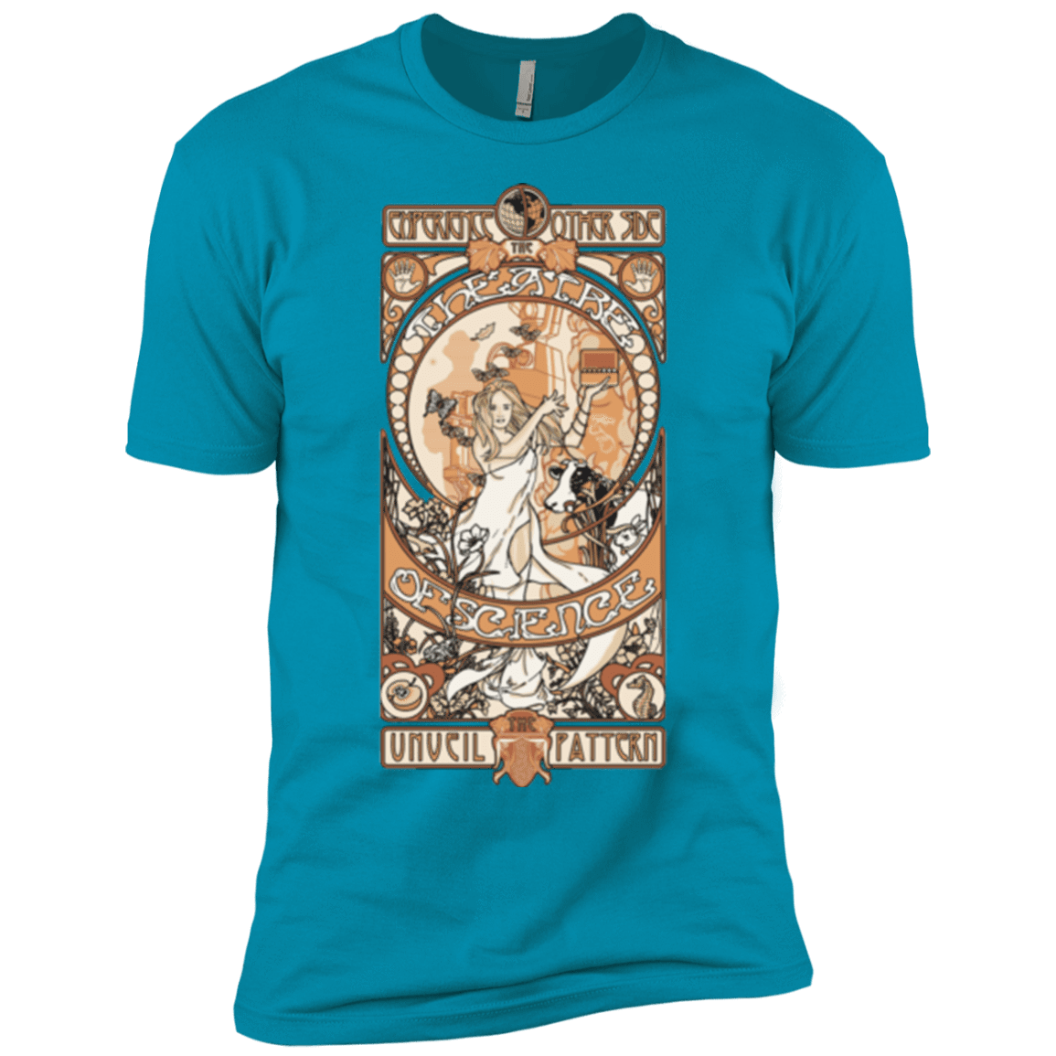 T-Shirts Turquoise / YXS Theatre of science Boys Premium T-Shirt