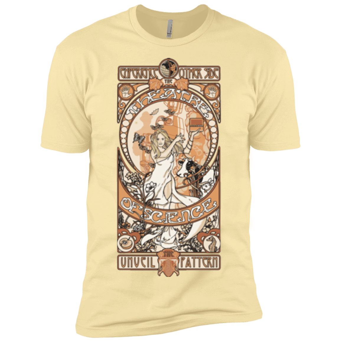 T-Shirts Banana Cream / X-Small Theatre of science Men's Premium T-Shirt