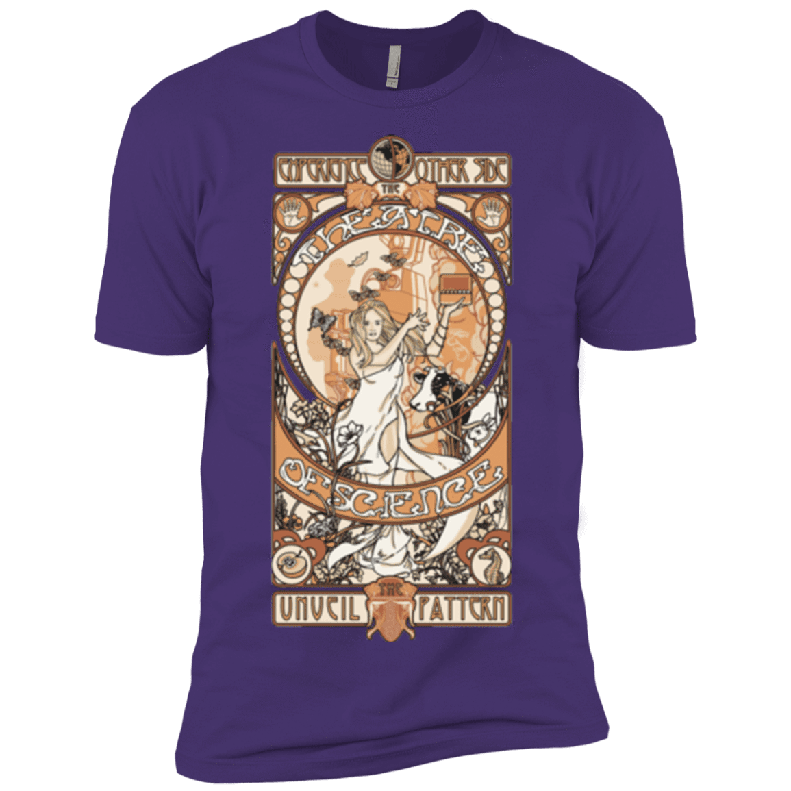 T-Shirts Purple / X-Small Theatre of science Men's Premium T-Shirt