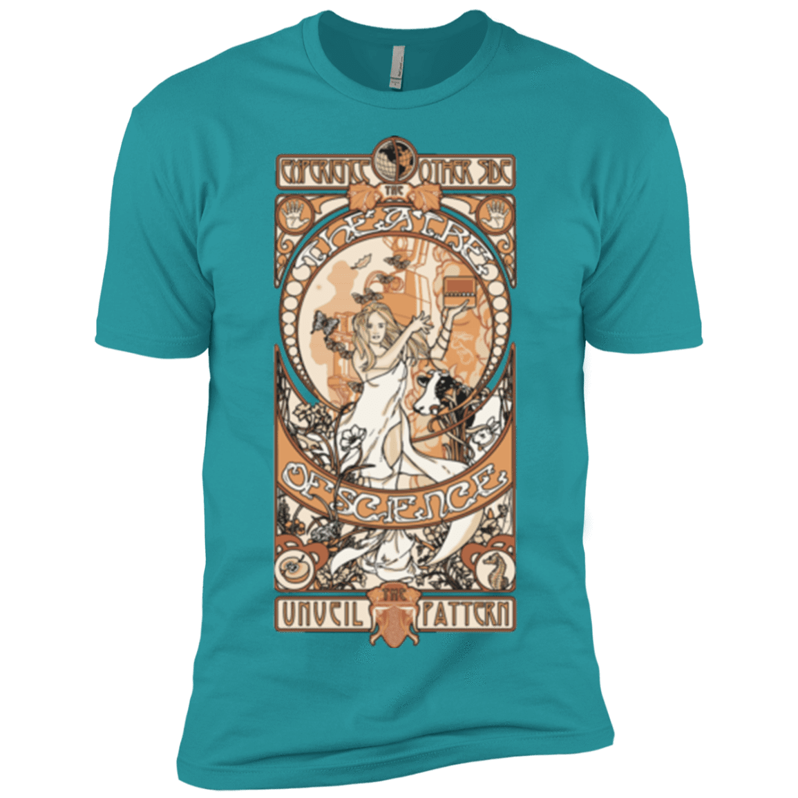 T-Shirts Tahiti Blue / X-Small Theatre of science Men's Premium T-Shirt