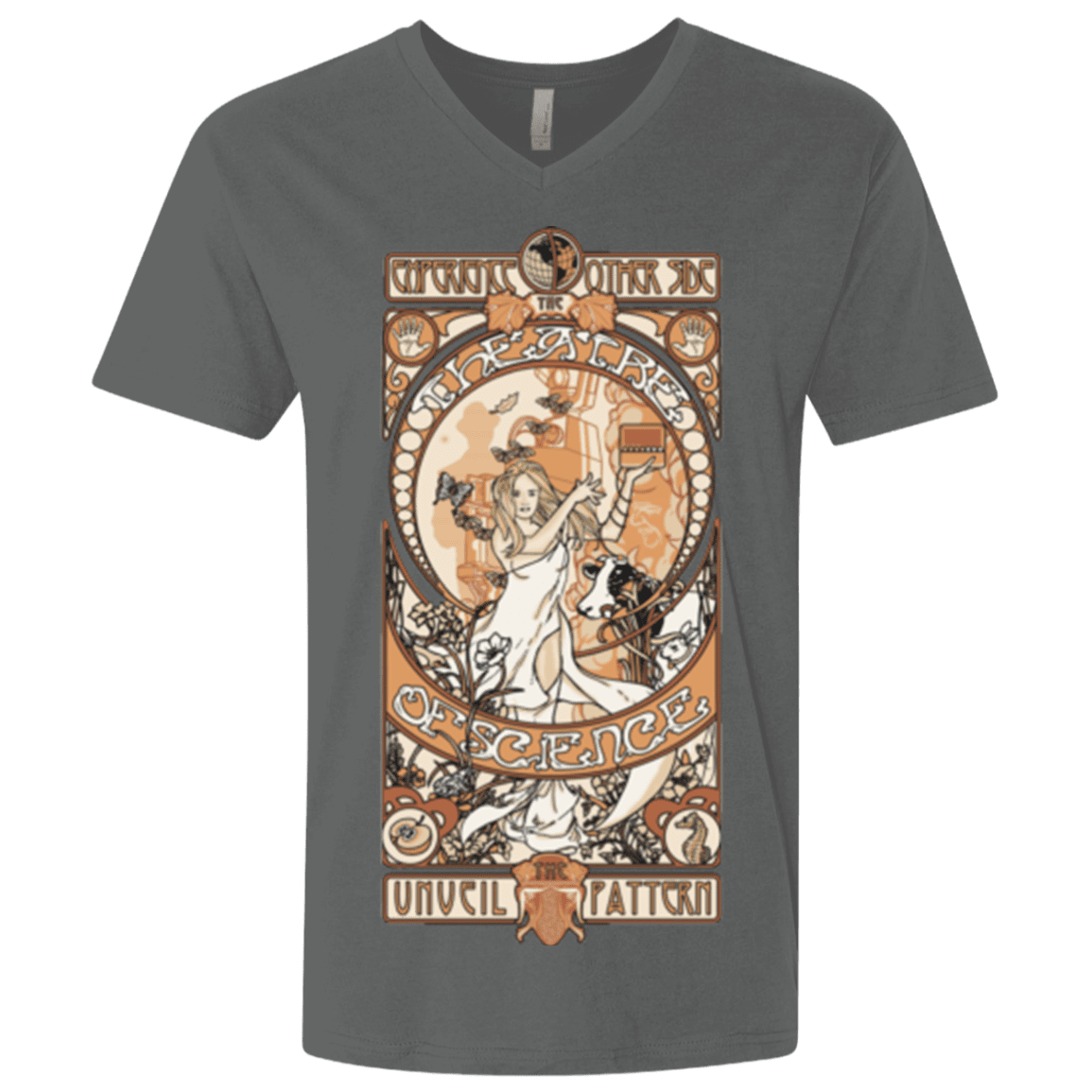 T-Shirts Heavy Metal / X-Small Theatre of science Men's Premium V-Neck