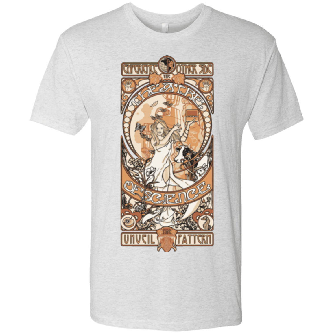 T-Shirts Heather White / Small Theatre of science Men's Triblend T-Shirt