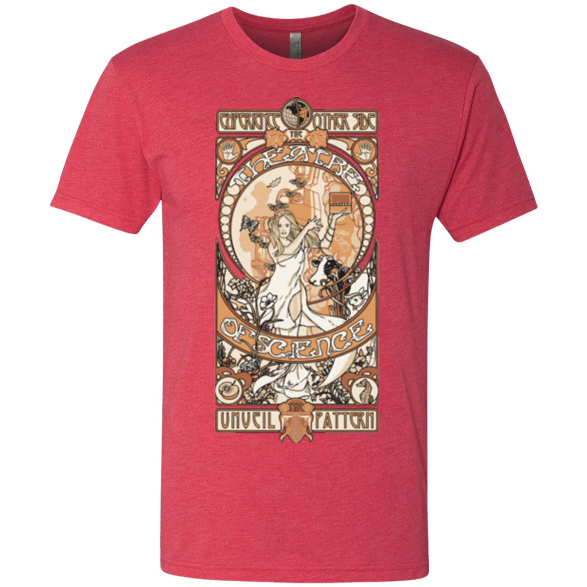 T-Shirts Vintage Red / Small Theatre of science Men's Triblend T-Shirt