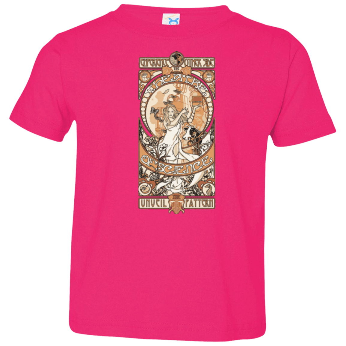 T-Shirts Hot Pink / 2T Theatre of science Toddler Premium T-Shirt