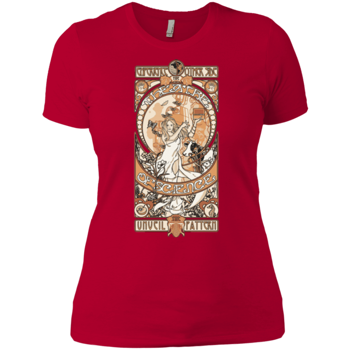 T-Shirts Red / X-Small Theatre of science Women's Premium T-Shirt