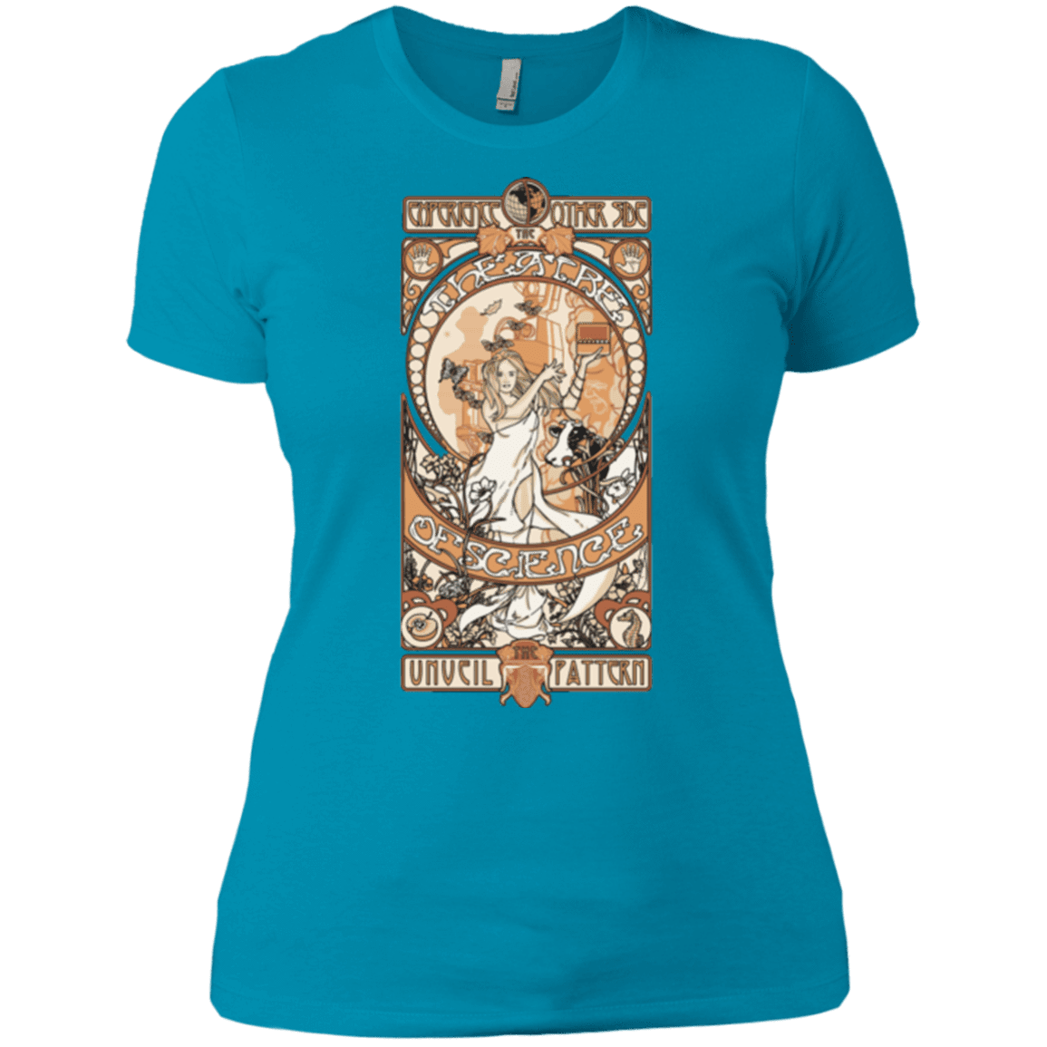 T-Shirts Turquoise / X-Small Theatre of science Women's Premium T-Shirt
