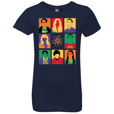 T-Shirts Midnight Navy / YXS Theory pop Girls Premium T-Shirt