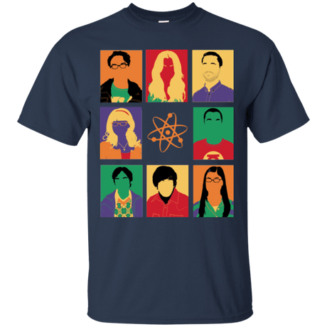 T-Shirts Navy / Small Theory pop T-Shirt