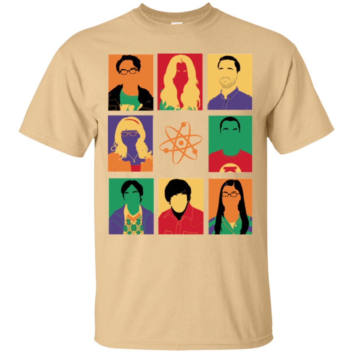 T-Shirts Vegas Gold / Small Theory pop T-Shirt