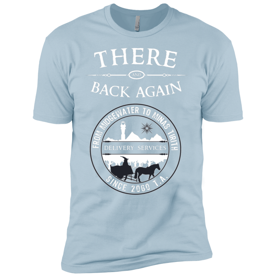 T-Shirts Light Blue / YXS There and Back Again Boys Premium T-Shirt