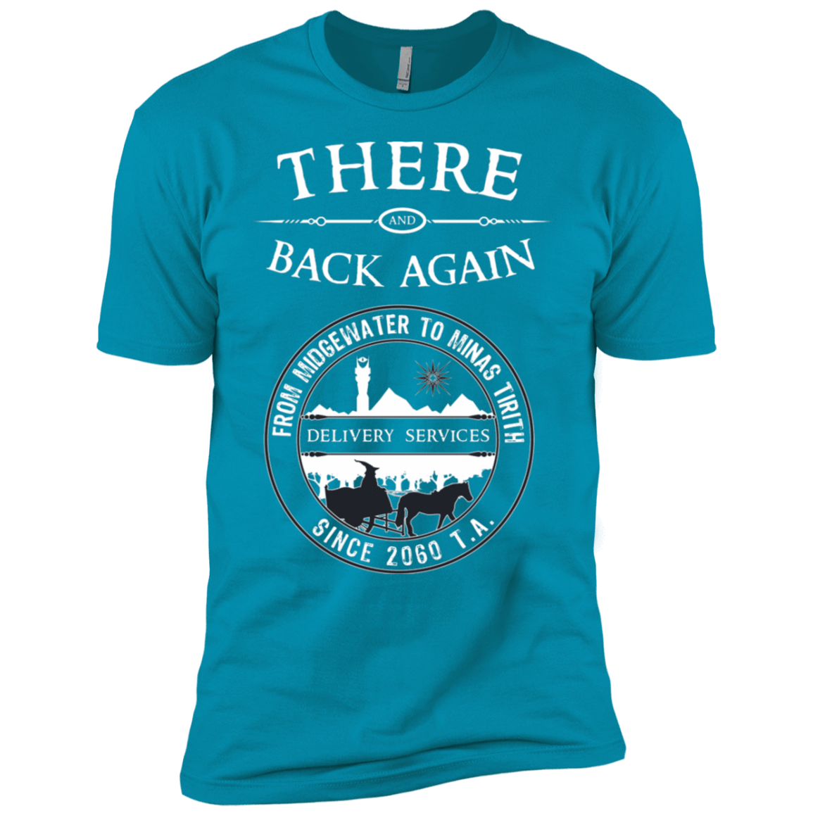 T-Shirts Turquoise / YXS There and Back Again Boys Premium T-Shirt
