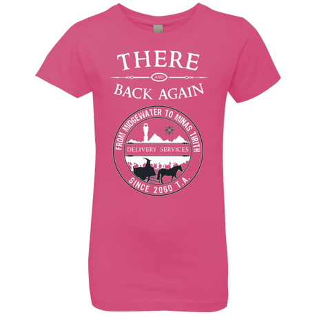 T-Shirts Hot Pink / YXS There and Back Again Girls Premium T-Shirt