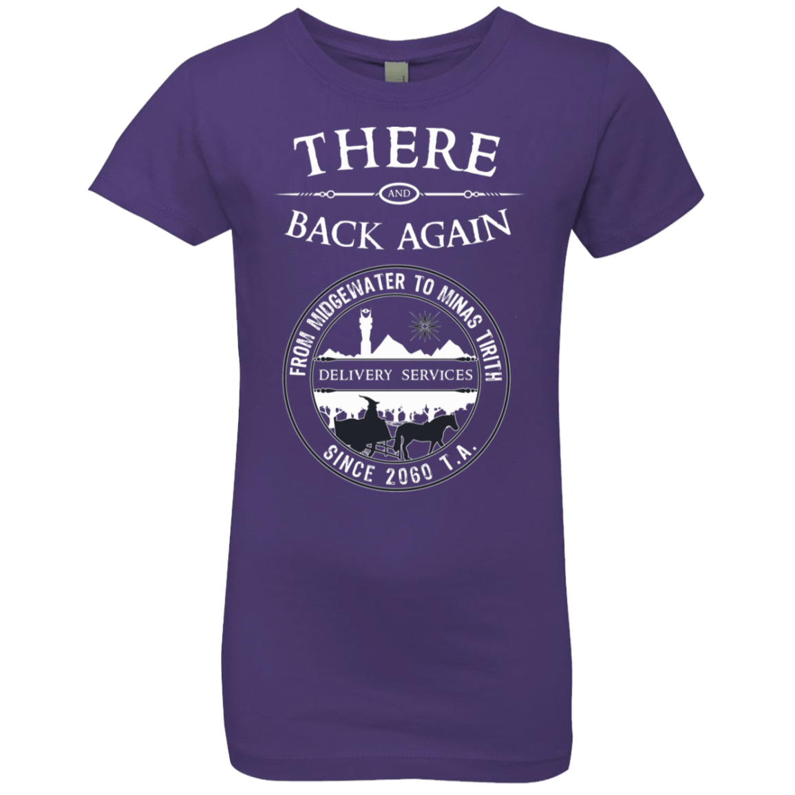 T-Shirts Purple Rush / YXS There and Back Again Girls Premium T-Shirt